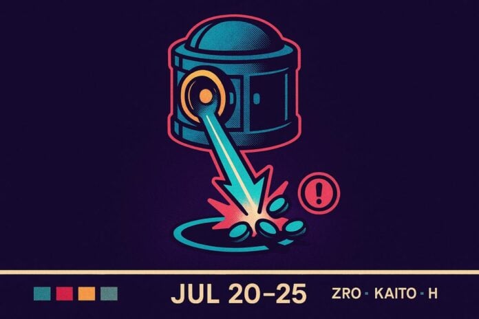 token unlock events